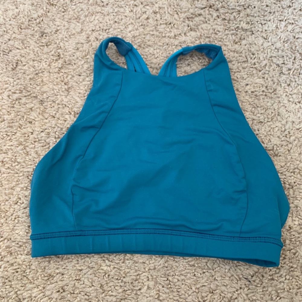 Free to be serene high neck Lululemon bra
